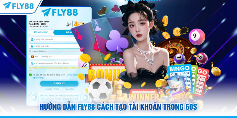 Hướng Dẫn FLY88: Cẩm Nang Toàn Tập Cho Người Mới Bắt Đầu 5 Hướng dẫn FLY88 cách tạo tài khoản trong 60s
